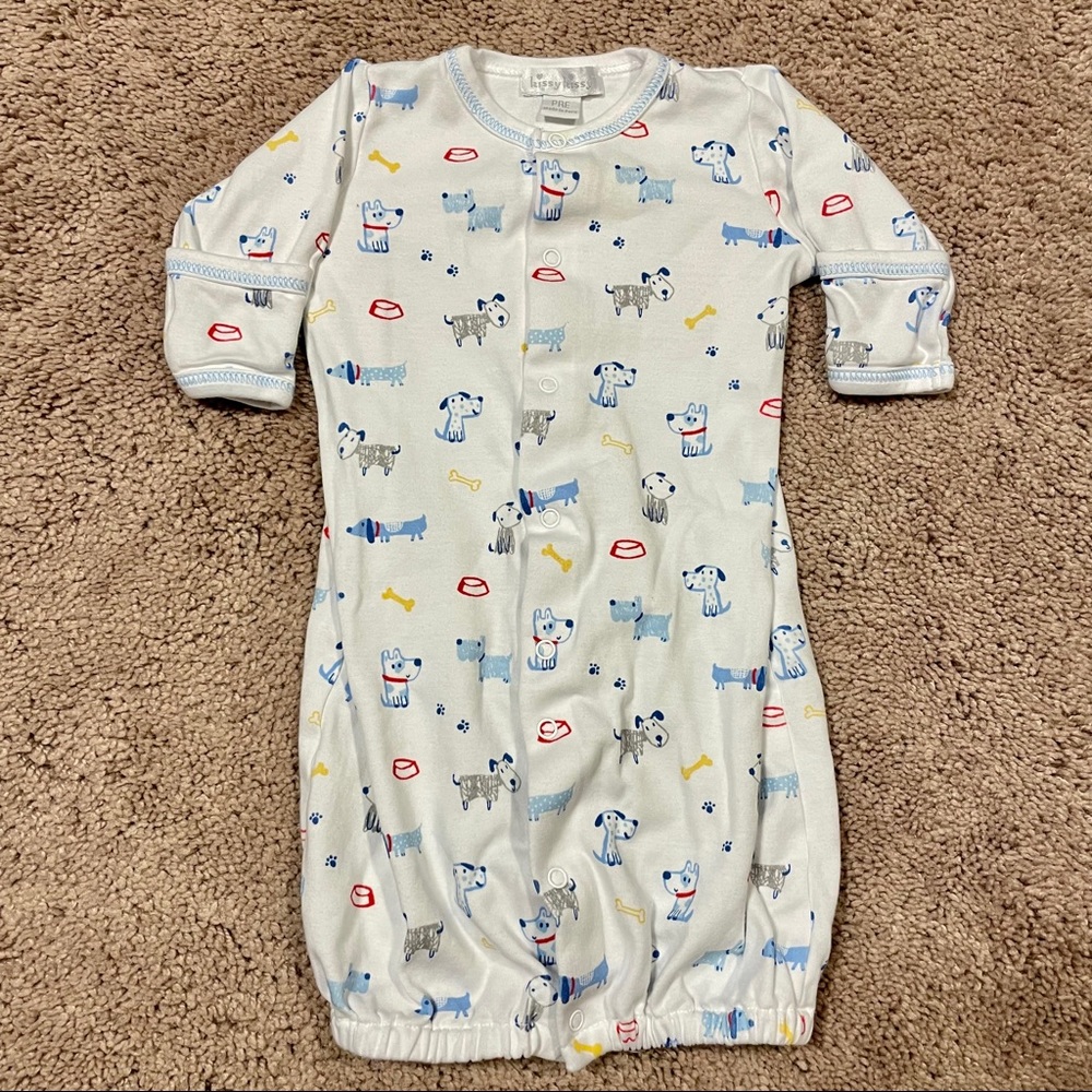 Kissy kissy convertible gown premie